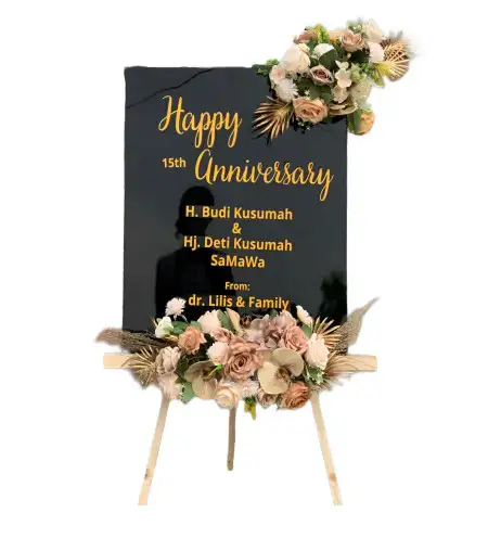 Papan Bunga Akrilik Labuan